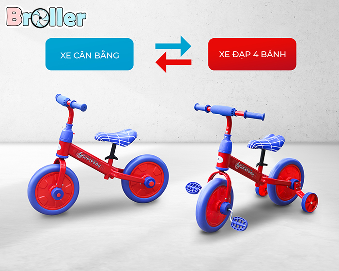 Xe đạp trẻ em đa năng 4 trong 1 broller JL-101 1
