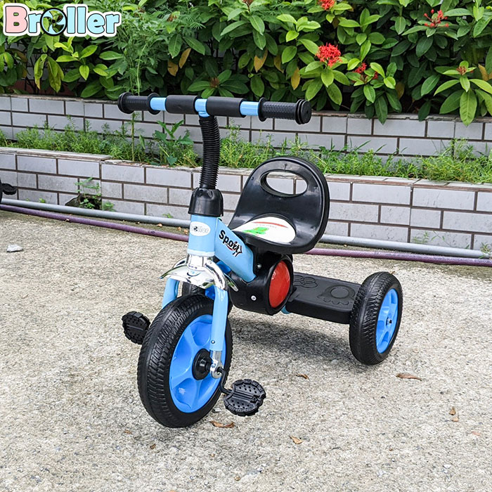 Xe ba bánh cho bé Broller 819 có đèn nhạc 5