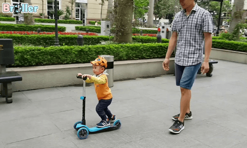 Hướng dẫn sử dụng xe scooter cho trẻ em 9