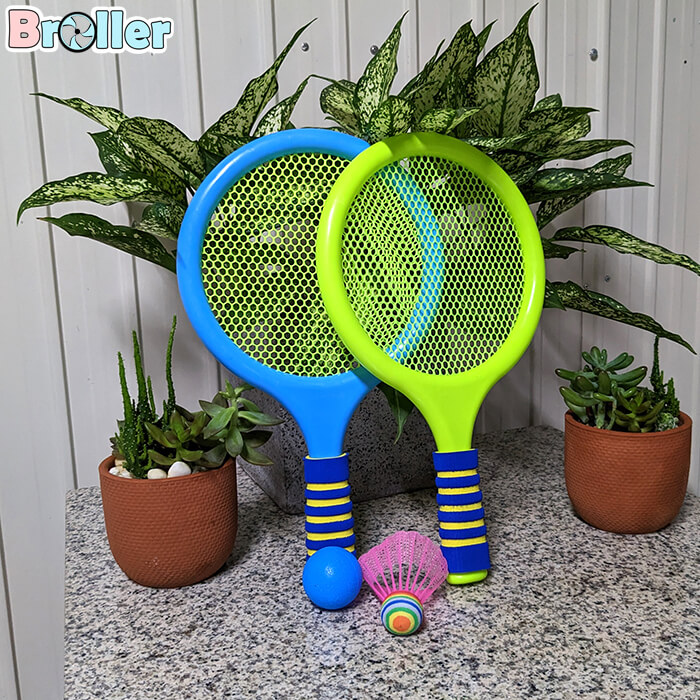 Cặp vợt cầu lông & tennis nhựa cho bé UL536 2