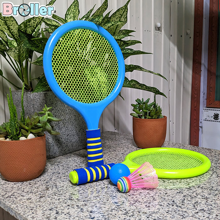 Cặp vợt cầu lông & tennis nhựa cho bé UL536 3