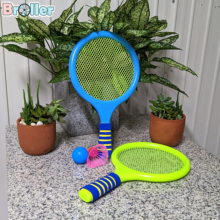 Cặp vợt cầu lông & tennis nhựa cho bé UL536 4