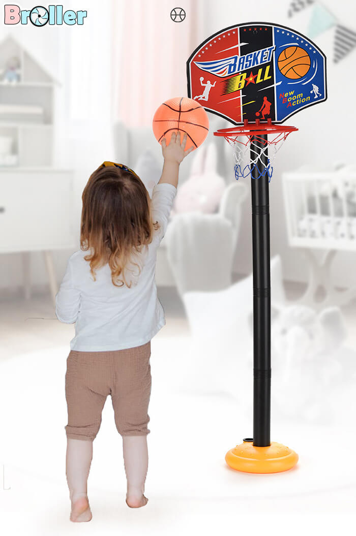 Trụ bóng rổ đồ chơi cho bé UL501 tại nhà 1m 7